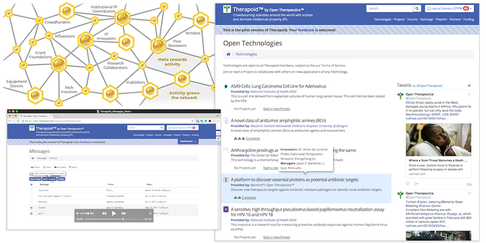 Therapoid Open Science Platform